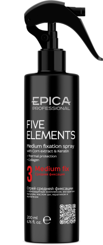 EPICA Professional Five Elements cпрей д/волос с термозащитным комплексом 200мл